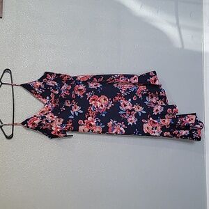 Premier Pink and Orange Asymmetrical Sundress